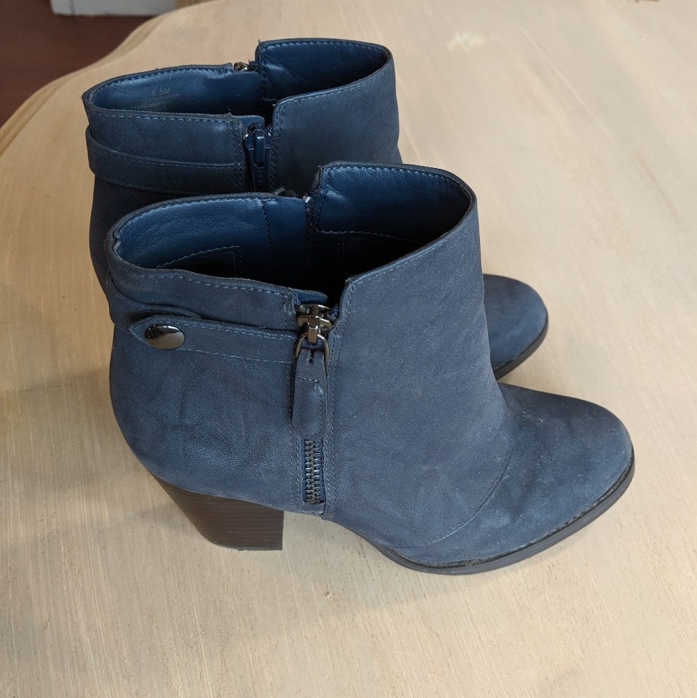 Blue Gray Boots